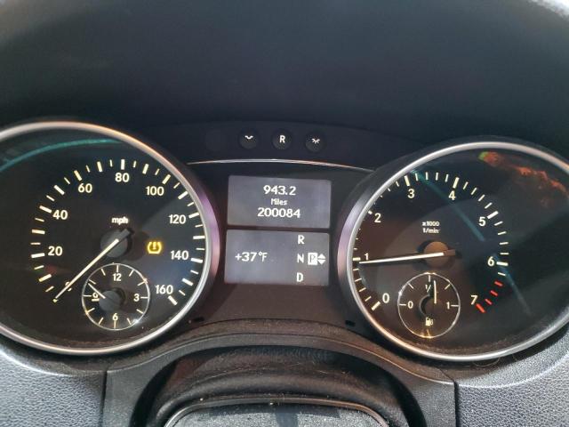 4JGBB8GB3AA532715 - 2010 MERCEDES-BENZ ML 350 4MATIC WHITE photo 9