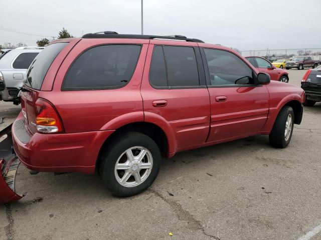 1GHDT13S222134649 - 2002 OLDSMOBILE BRAVADA RED photo 3