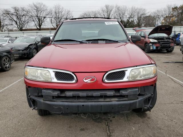 1GHDT13S222134649 - 2002 OLDSMOBILE BRAVADA RED photo 5