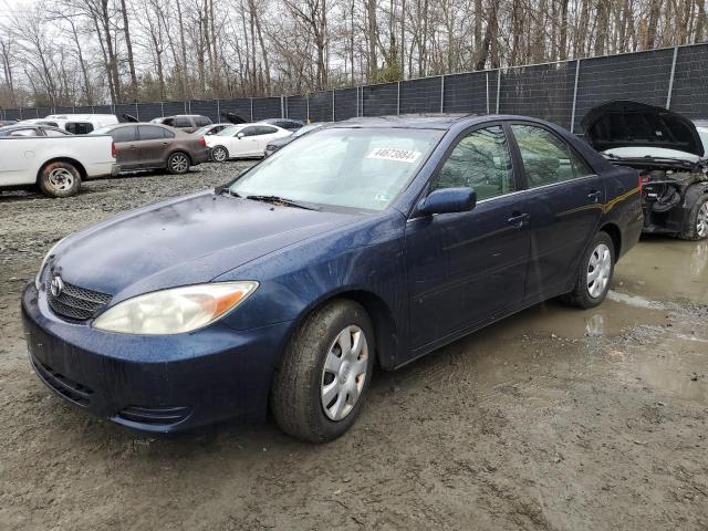 4T1BE32K94U317747 - 2004 TOYOTA CAMRY LE BLUE photo 1