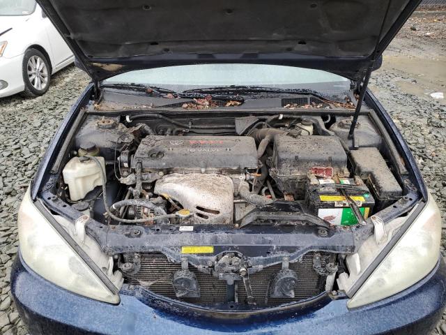 4T1BE32K94U317747 - 2004 TOYOTA CAMRY LE BLUE photo 11