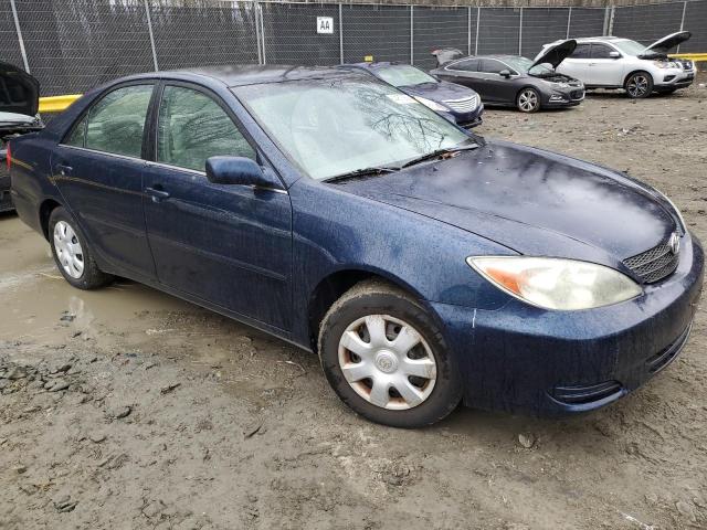 4T1BE32K94U317747 - 2004 TOYOTA CAMRY LE BLUE photo 4