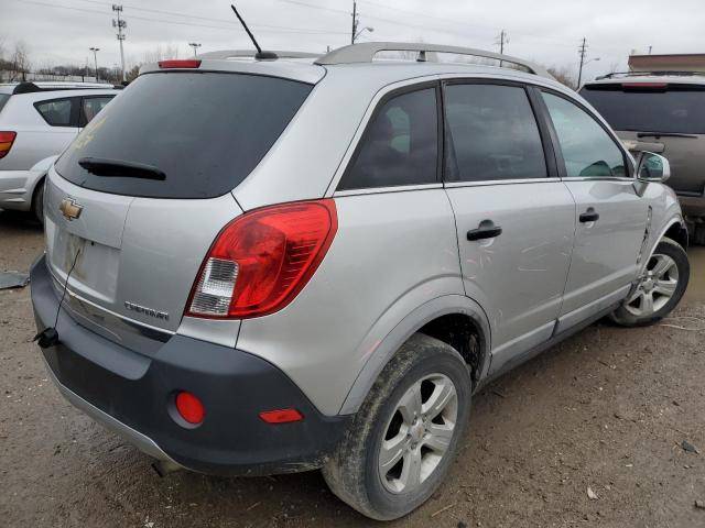 3GNAL2EKXES659227 - 2014 CHEVROLET CAPTIVA LS SILVER photo 3