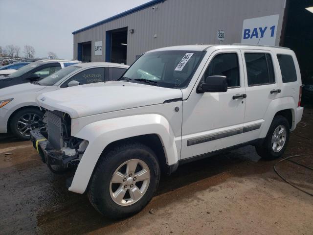 1J4PN2GK0BW533527 - 2011 JEEP LIBERTY SPORT WHITE photo 1