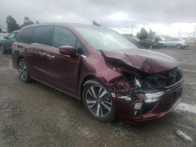 5FNRL6H96JB040347 - 2018 HONDA ODYSSEY ELITE Բորդո լուսանկար 4