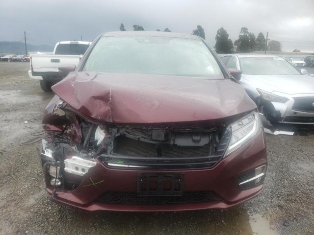5FNRL6H96JB040347 - 2018 HONDA ODYSSEY ELITE Բորդո լուսանկար 5