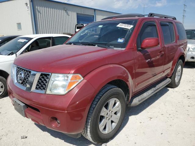 5N1AR18U57C617471 - 2007 NISSAN PATHFINDER LE 勃艮第红 照片 1