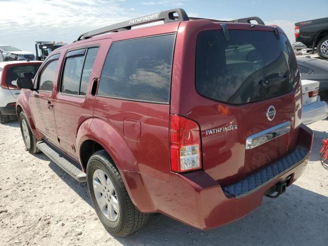 5N1AR18U57C617471 - 2007 NISSAN PATHFINDER LE 勃艮第红 照片 2
