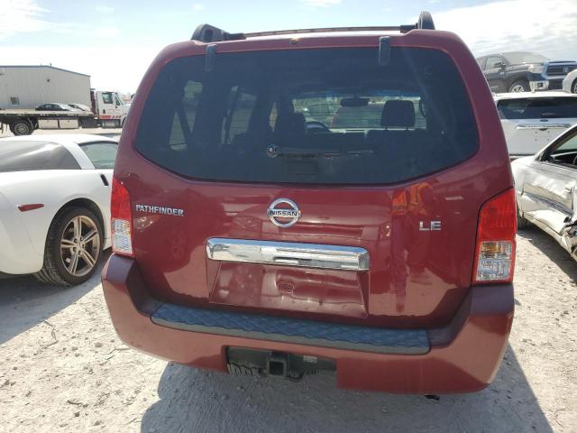 5N1AR18U57C617471 - 2007 NISSAN PATHFINDER LE 勃艮第红 照片 6