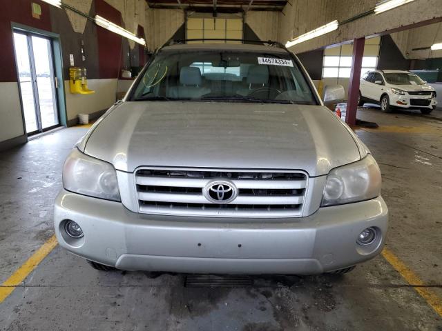 JTEHP21A570222217 - 2007 TOYOTA HIGHLANDER SPORT SILVER photo 5