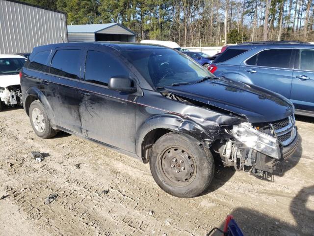 3C4PDCAB8CT256785 - 2012 DODGE JOURNEY SE BLACK photo 4