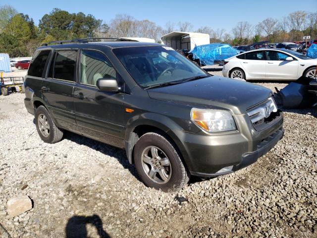 5FNYF28466B020008 - 2006 HONDA PILOT EX TEAL photo 4