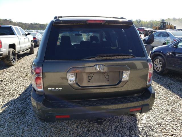 5FNYF28466B020008 - 2006 HONDA PILOT EX TEAL photo 6