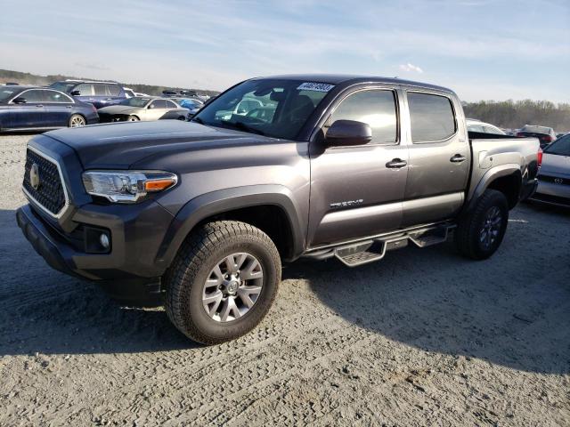 3TMAZ5CN4JM063275 - 2018 TOYOTA TACOMA DOUBLE CAB 灰色 照片 1