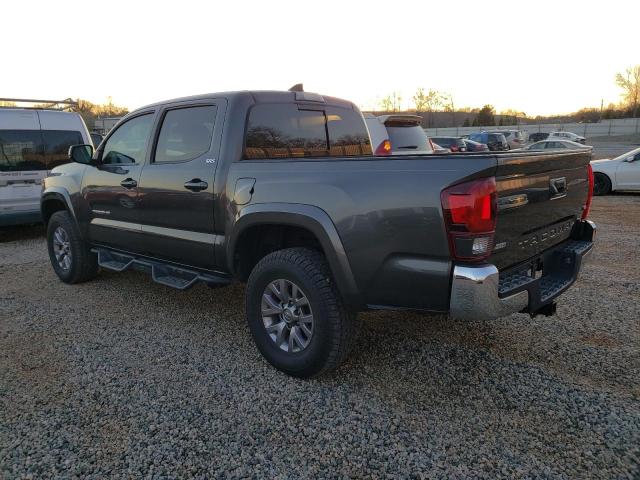 3TMAZ5CN4JM063275 - 2018 TOYOTA TACOMA DOUBLE CAB GRAY photo 2