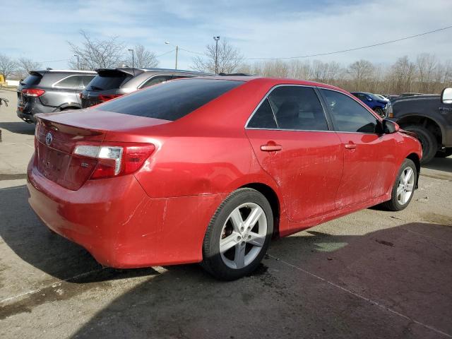 4T1BF1FK4EU794521 - 2014 TOYOTA CAMRY L RED photo 3