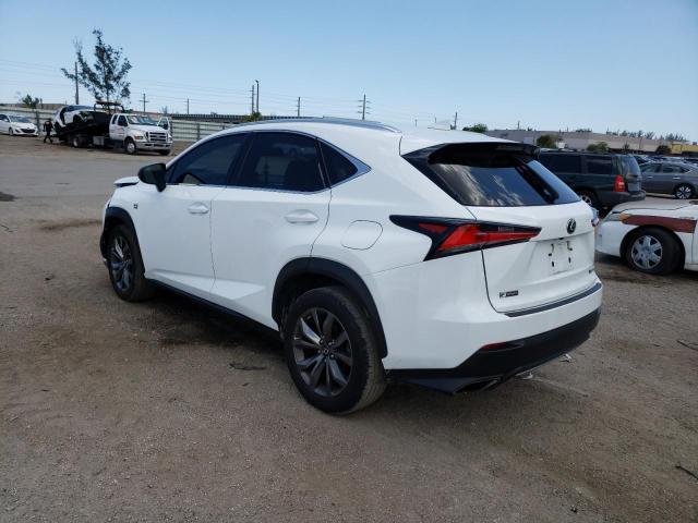 JTJSARBZ3M2191622 - 2021 LEXUS NX 300 BASE თეთრი ფოტო 3