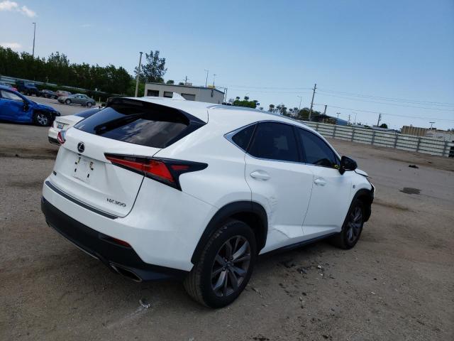 JTJSARBZ3M2191622 - 2021 LEXUS NX 300 BASE თეთრი ფოტო 4