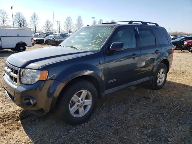 1FMCU49H48KA03044 - 2008 FORD ESCAPE HEV GRAY photo 1