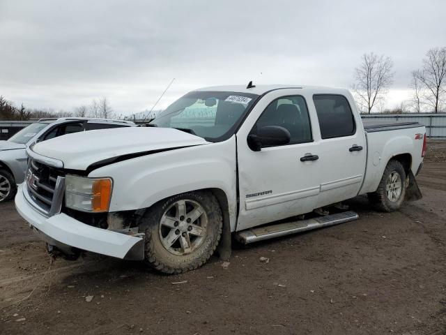 3GTRKVE38AG194243 - 2010 GMC SIERRA K1500 SLE WHITE photo 1