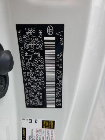 JTKJF5C72FJ010209 - 2015 TOYOTA SCION TC 白色 照片 13