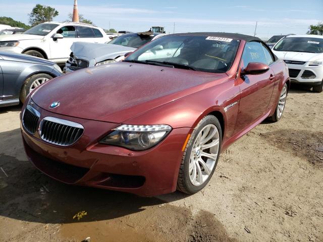 WBSEK935X8CY79148 - 2008 BMW M6 RED photo 1