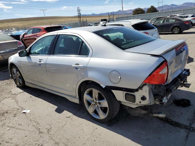 3FAHP0KC4BR271688 - 2011 FORD FUSION SPORT SILVER photo 2