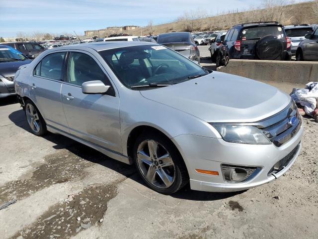 3FAHP0KC4BR271688 - 2011 FORD FUSION SPORT SILVER photo 4