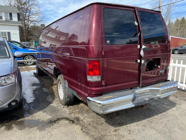 1FTSS34P74HB51596 - 2004 FORD ECONOLINE E350 SUPER DUTY VAN RED photo 3