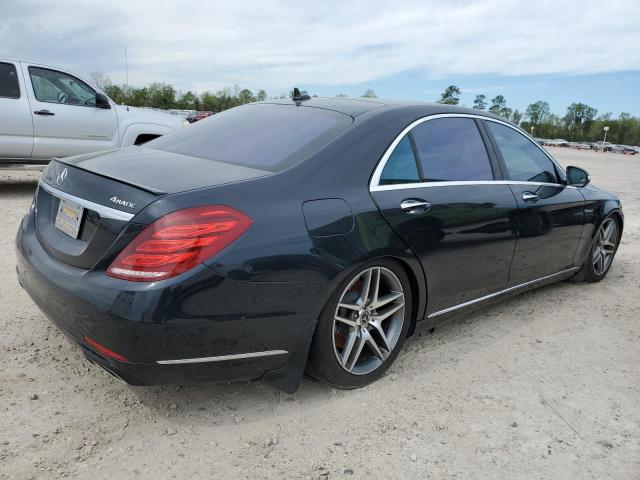 WDDUG8FB7FA082385 - 2015 MERCEDES-BENZ S 550 4MATIC BLACK photo 3