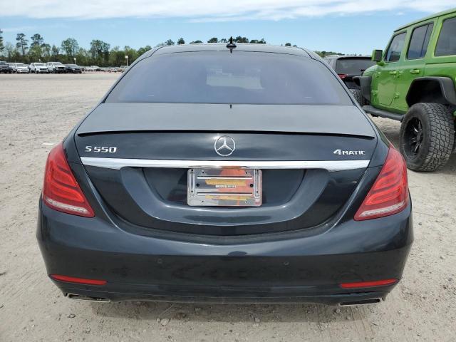 WDDUG8FB7FA082385 - 2015 MERCEDES-BENZ S 550 4MATIC BLACK photo 6