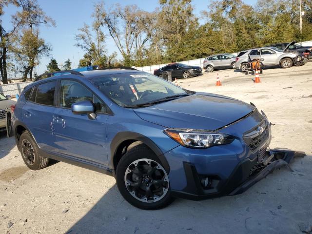 JF2GTAEC9MH343400 - 2021 SUBARU CROSSTREK PREMIUM BLUE photo 4