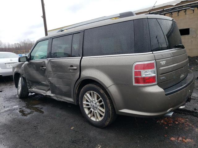 2FMHK6C83EBD44148 - 2014 FORD FLEX SEL BROWN photo 2