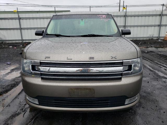 2FMHK6C83EBD44148 - 2014 FORD FLEX SEL BROWN photo 5