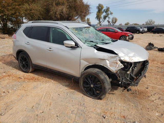 5N1AT2ML3FC807613 - 2015 NISSAN ROGUE S SILVER photo 4