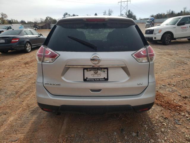 5N1AT2ML3FC807613 - 2015 NISSAN ROGUE S SILVER photo 6