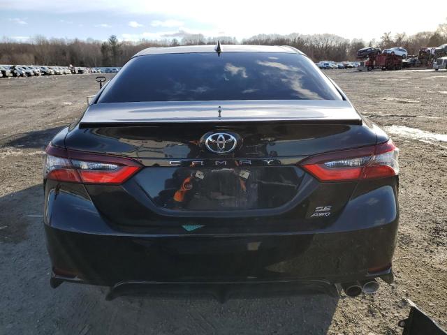 4T1G11BK1PU100879 - 2023 TOYOTA CAMRY SE NIGHT SHADE BLACK photo 6