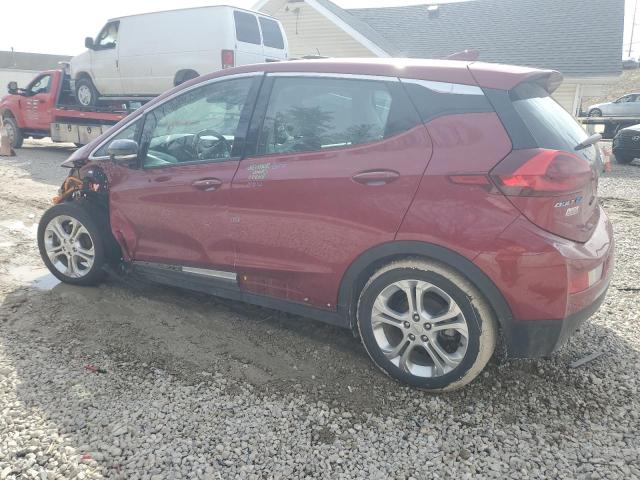 1G1FY6S07L4136702 - 2020 CHEVROLET BOLT EV LT RED photo 2