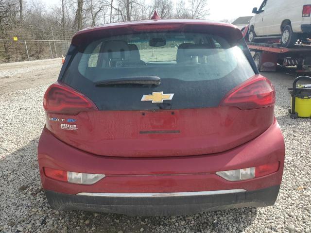 1G1FY6S07L4136702 - 2020 CHEVROLET BOLT EV LT RED photo 6