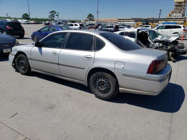 2G1WF52E539180724 - 2003 CHEVROLET IMPALA SILVER photo 2