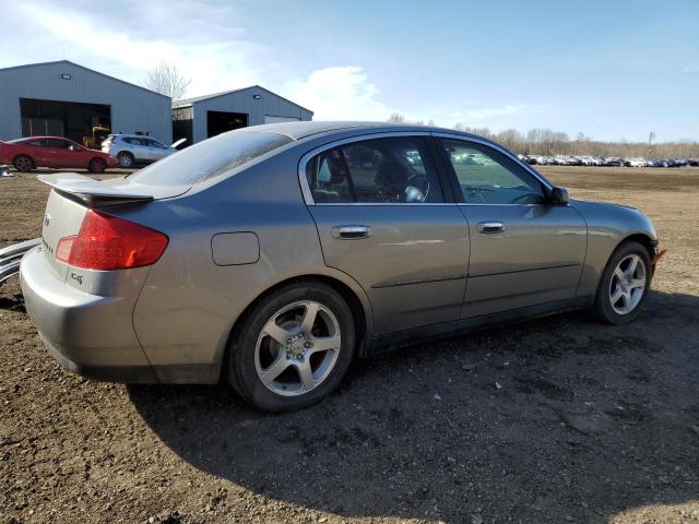 JNKCV51E44M103277 - 2004 INFINITI G35 SILVER photo 3