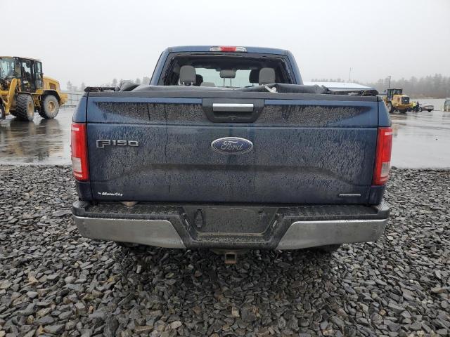 1FTFW1EF1GFB47589 - 2016 FORD F150 SUPERCREW BLUE photo 6