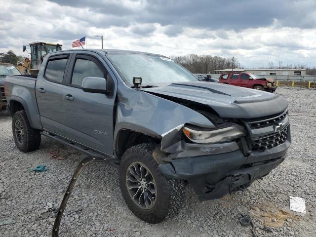 1GCGTEEN1K1231980 - 2019 CHEVROLET COLORADO ZR2 GRAY photo 4