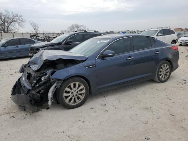 5XXGN4A76FG369326 - 2015 KIA OPTIMA EX BLUE photo 1