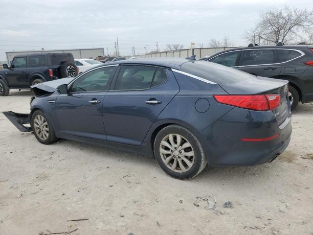 5XXGN4A76FG369326 - 2015 KIA OPTIMA EX BLUE photo 2