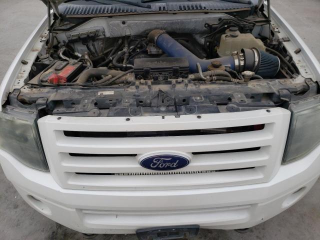 1FMJK2A55AEB61349 - 2010 FORD EXPEDITION EL LIMITED WHITE photo 12