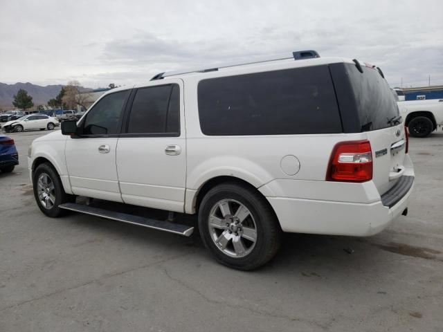 1FMJK2A55AEB61349 - 2010 FORD EXPEDITION EL LIMITED WHITE photo 2