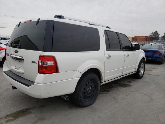 1FMJK2A55AEB61349 - 2010 FORD EXPEDITION EL LIMITED WHITE photo 3