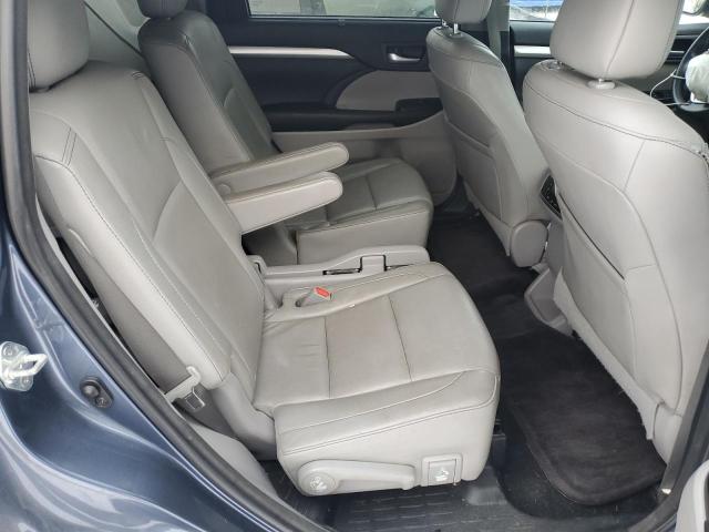 5TDJKRFH7GS300089 - 2016 TOYOTA HIGHLANDER XLE BLUE photo 11