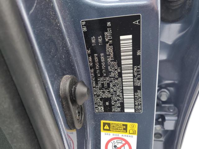 5TDJKRFH7GS300089 - 2016 TOYOTA HIGHLANDER XLE BLUE photo 14